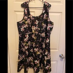Floral skater dress